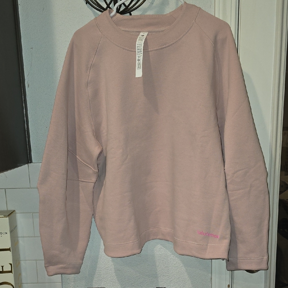 lululemon athletica Dusty Pink Crewneck Sweatshirt